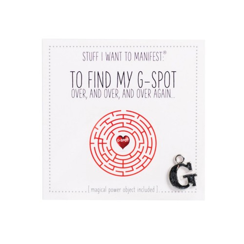 Find My G Spot Mini Card & Charm