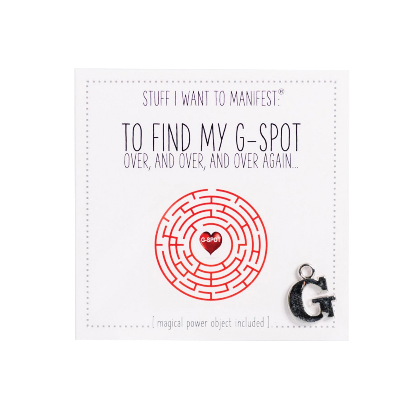 Find My G Spot Mini Card & Charm