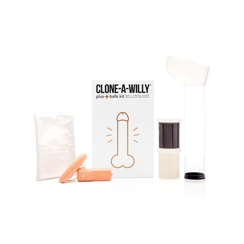 Clone-A-Willy Plus+ Dildo Kit with Balls