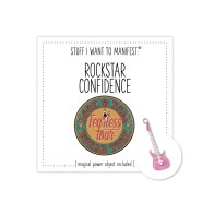 Warm Human Rockstar Confidence Mini Card & Charm