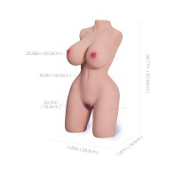 Saffron Huge Breast Adult Doll for Realistic Pleasure