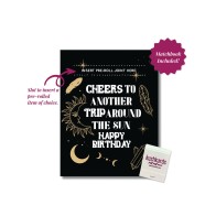 Cheers to Another Trip Around the World Greeting Card