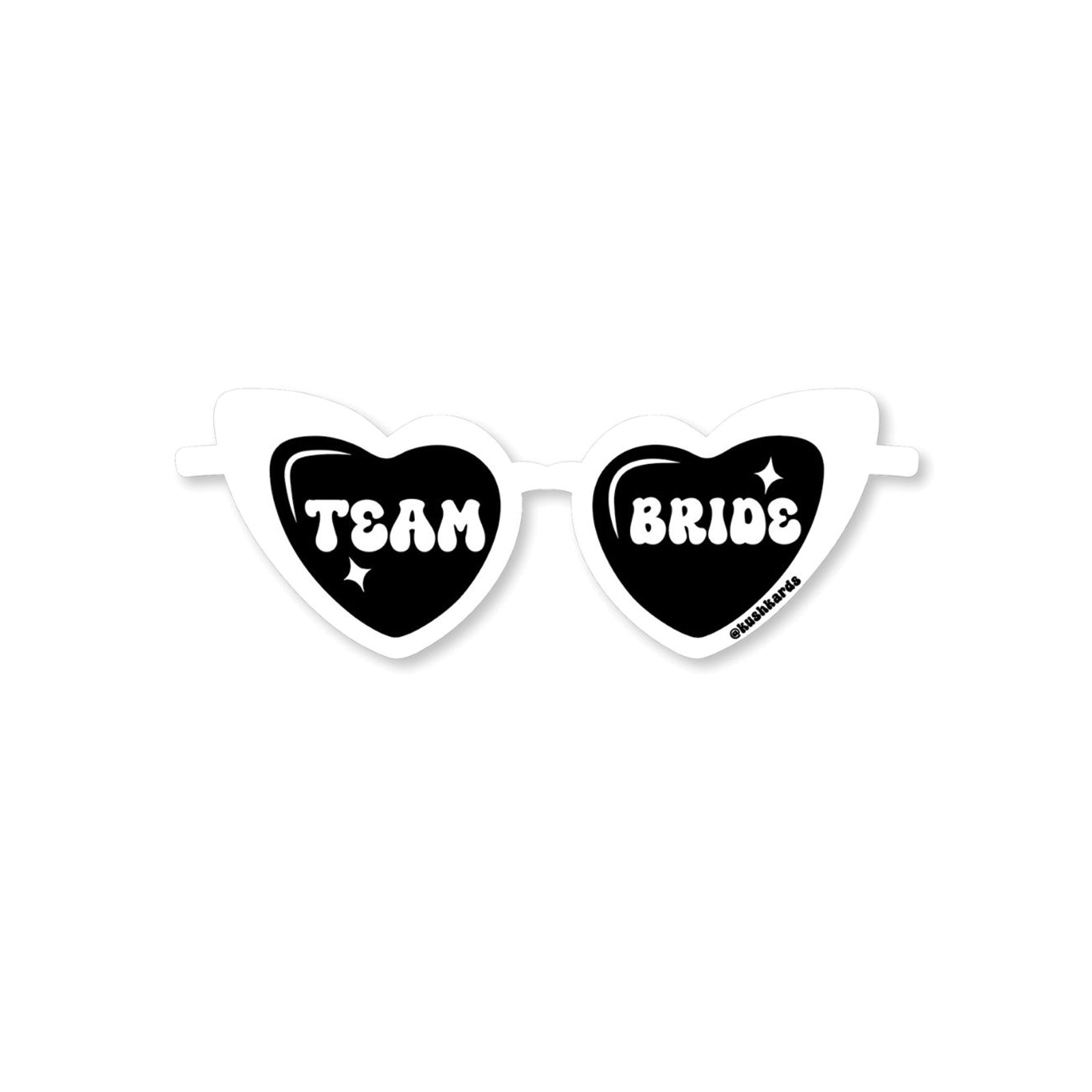 Team Bride Sticker Set of 3