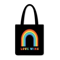 Bolsa Reutilizable Colorida Love Wins