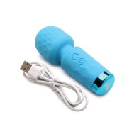 Bang! Mini Silicone Wand Blue for Discreet Pleasure