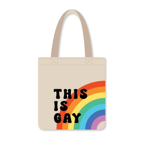 This Is Gay Rainbow Tote - Stylish Eco-Friendly Bag