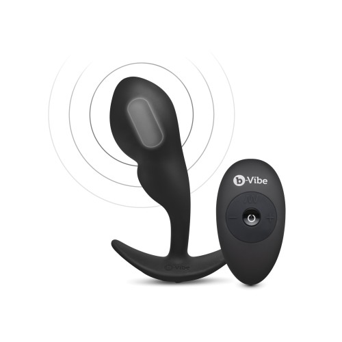 b-Vibe Remote Control P-Spot Snug Plug Black