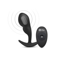 b-Vibe Remote Control P-Spot Snug Plug Black