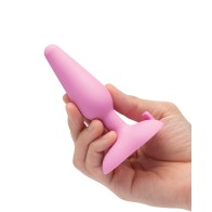 b-Vibe Beginner's Vibrating Butt Plug - Pink