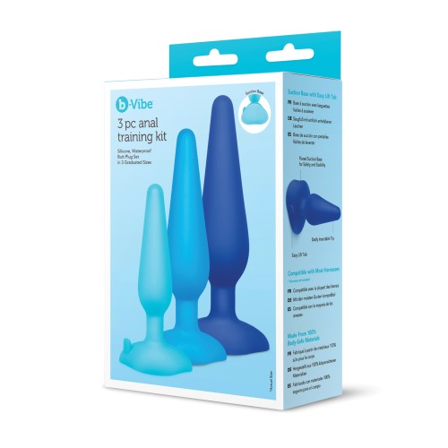 b-Vibe Anal Training Kit - 3pc Set