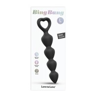 Love to Love Bing Bang Anal Beads Black Onyx