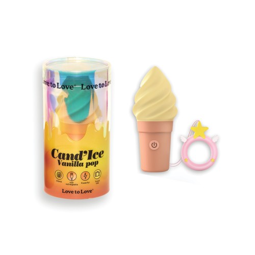 Love to Love Cand'ice Ice Cream Cone Stimulator Vanilla Pop