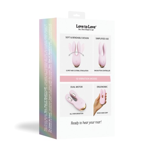 Love to Love Hear Me Flexible Ear Stim Baby Pink