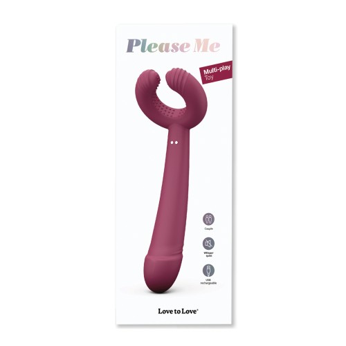 Vibrador Multi-Juego Love to Love Please Me para Diversión Suprema