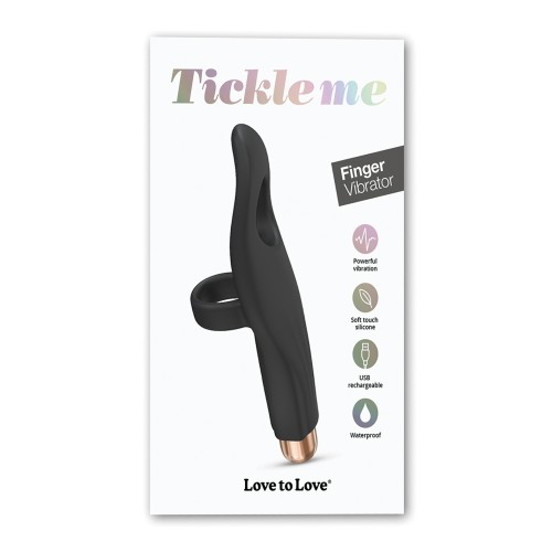 Vibrador Tickle Me para el Dedo Love to Love para Placer Íntimo