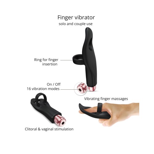 Vibrador Tickle Me para el Dedo Love to Love para Placer Íntimo