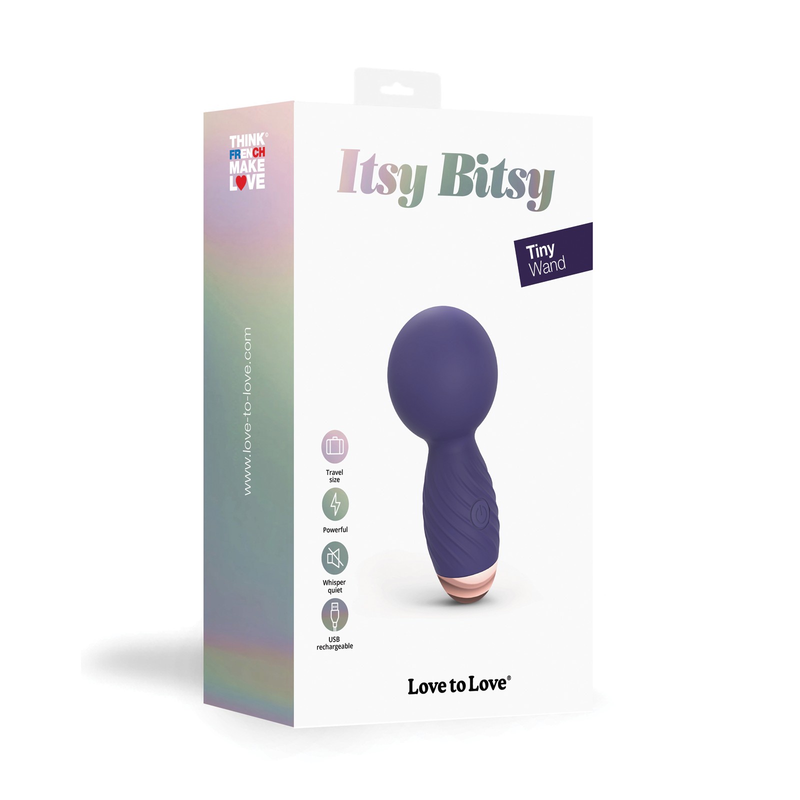 Love to Love Itsy Bitsy Mini Wand Midnight Indigo