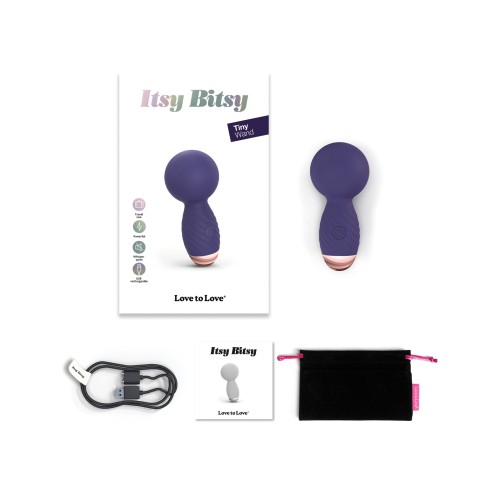 Love to Love Itsy Bitsy Mini Wand Midnight Indigo