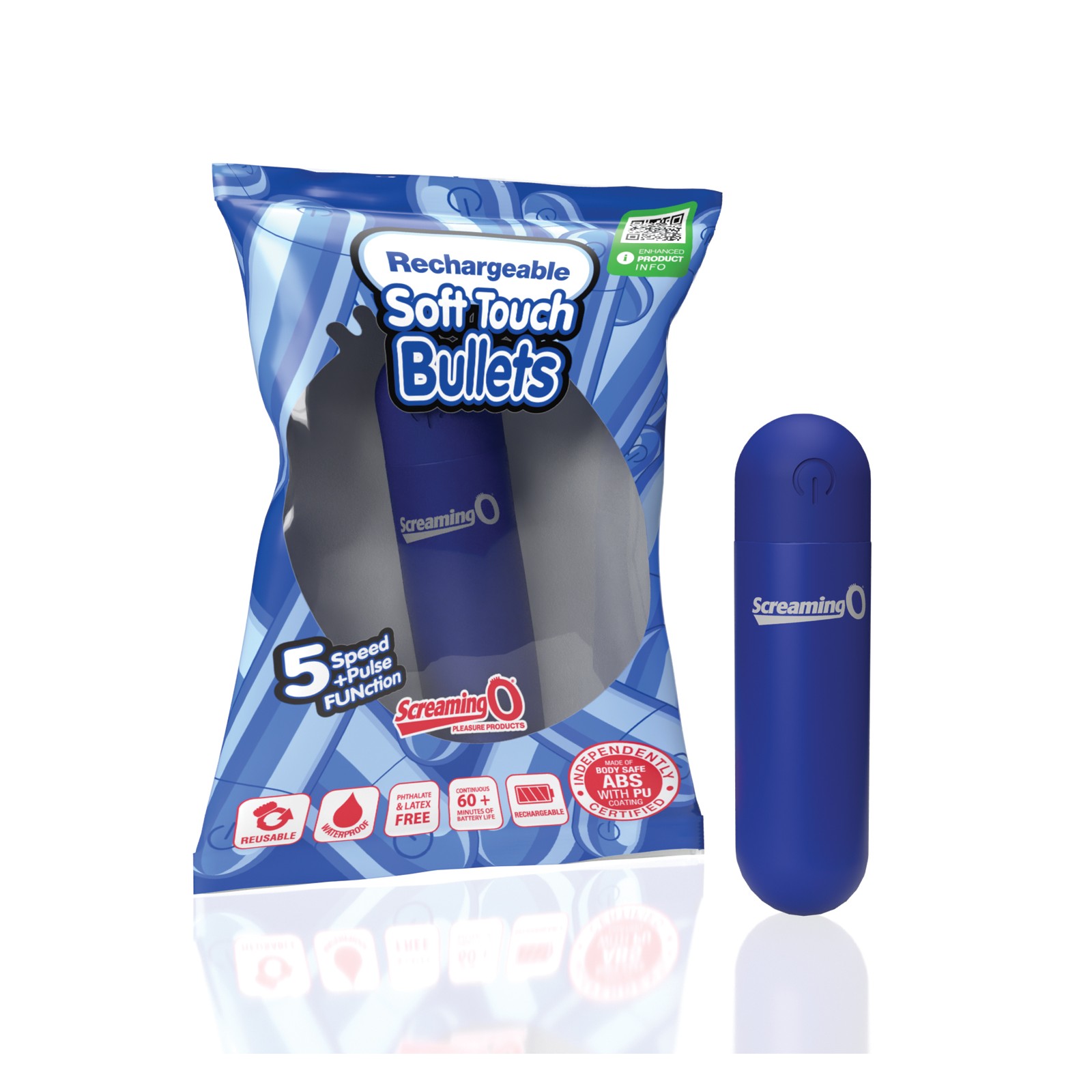 Soft Touch Rechargeable Bullet