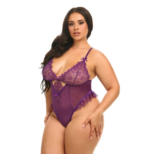 Katana Lace Teddy for Elegant Seduction