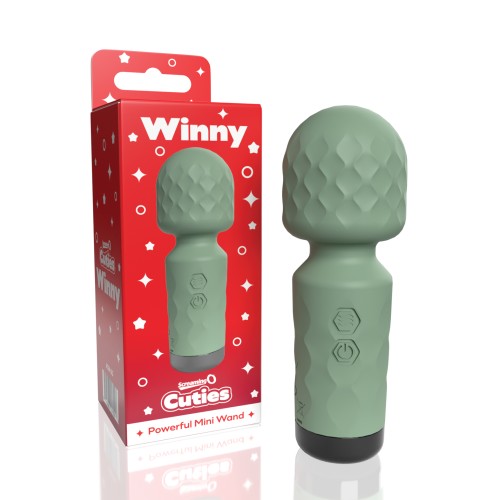 Vibrador Mini Wand Winny Screaming O Cuties - Verde Salvia