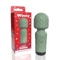 Screaming O Winny Vibrating Mini Wand - Sage Green