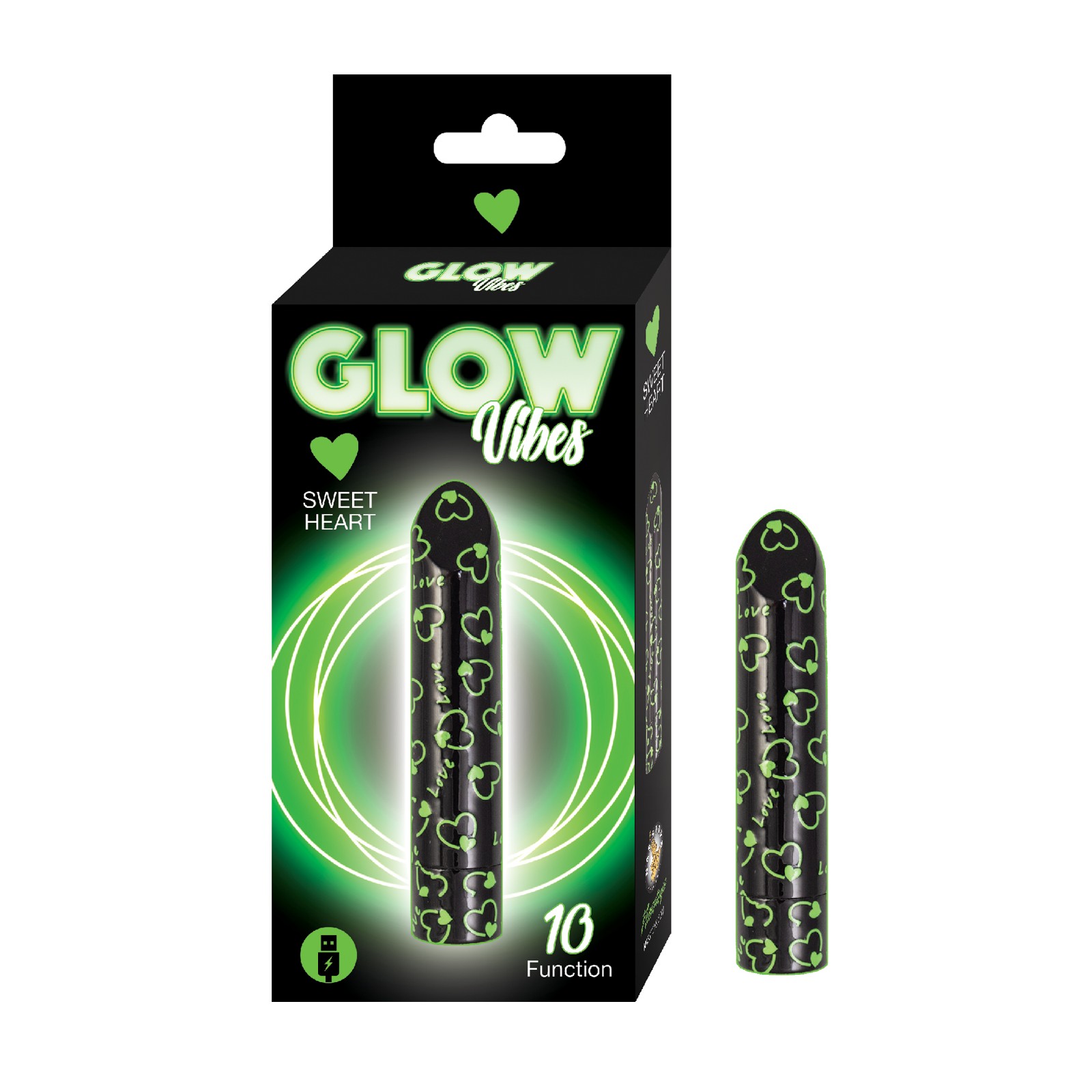 Glow Vibes Sweet Heart Vibrator for Ultimate Pleasure