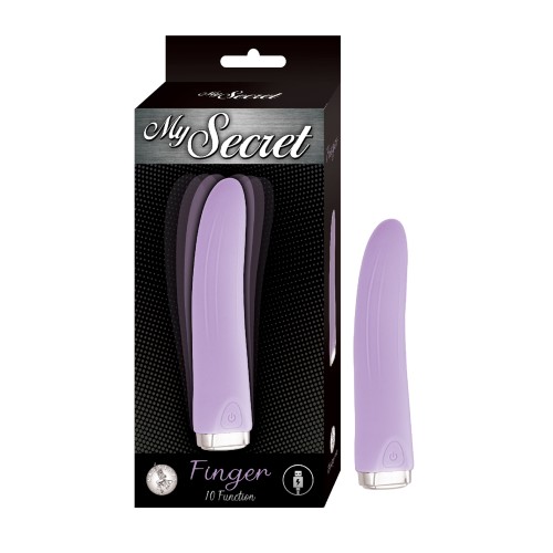 My Secret Finger Vibrator - Purple