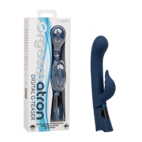 Orgasmatron Digital G-Teaser Vibrator Blue