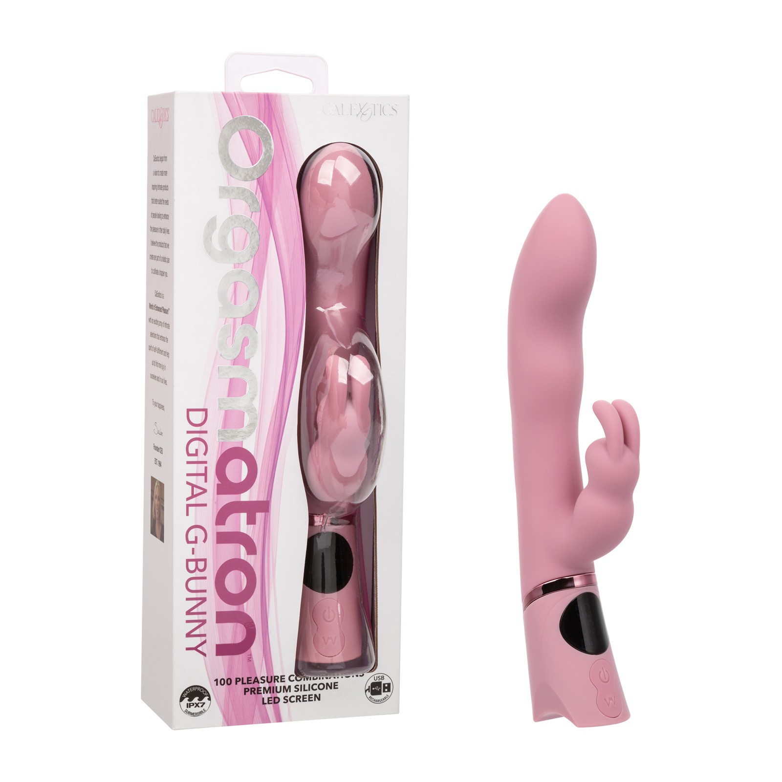 Orgasmatron Digital G-Bunny Vibrator - Pink