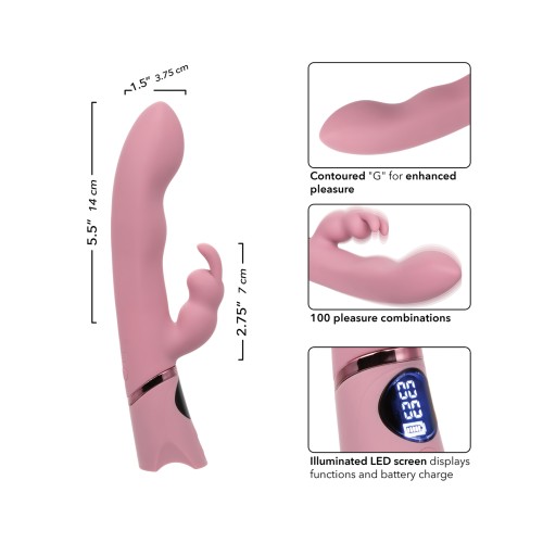 Orgasmatron Digital G-Bunny Vibrator - Pink