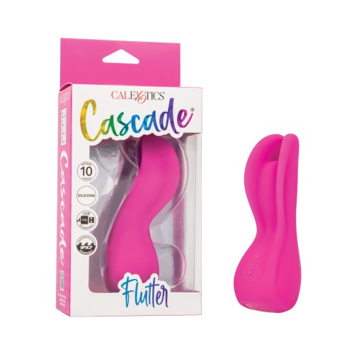 Cascade Flutter Pink Stimulator - Luxury Pleasure