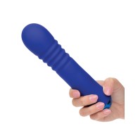 Thicc Chubby Thrusting Wand Blue Vibrator