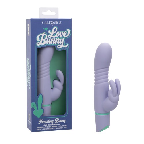 Love Bunny Thrusting Dual Stimulator