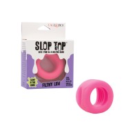 Slop Top Glow in the Dark Filthy Luv Stroker - Pink