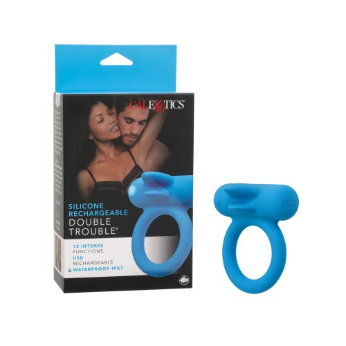 Rechargeable Silicone Couples Enhancer for Ultimate Pleasure