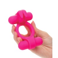 Silicone Rechargeable Rockin' Rabbit - Couples Enhancer