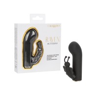 Raven Butterfly G-Spot Vibrator - Black