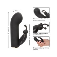 Raven Butterfly G-Spot Vibrator - Black