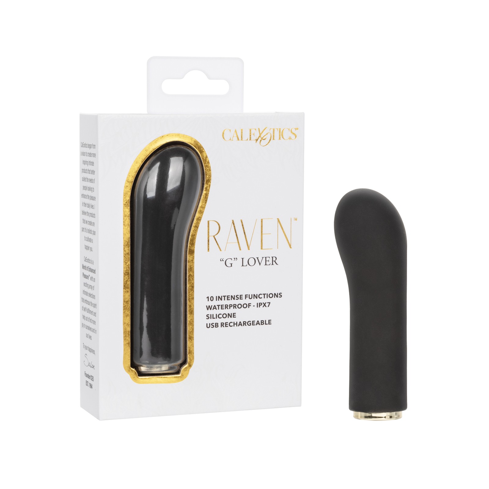 Raven "G" Lover Vibrator - Black