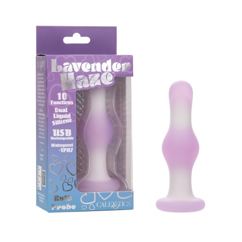 Sonda Anal Bulb Lavender Haze Lavanda/Blanco