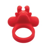 The Matador Couples Enhancer Silicone Rechargeable Red