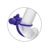 Couples Enhancer Silicone Rechargeable Dual Climaxer Purple