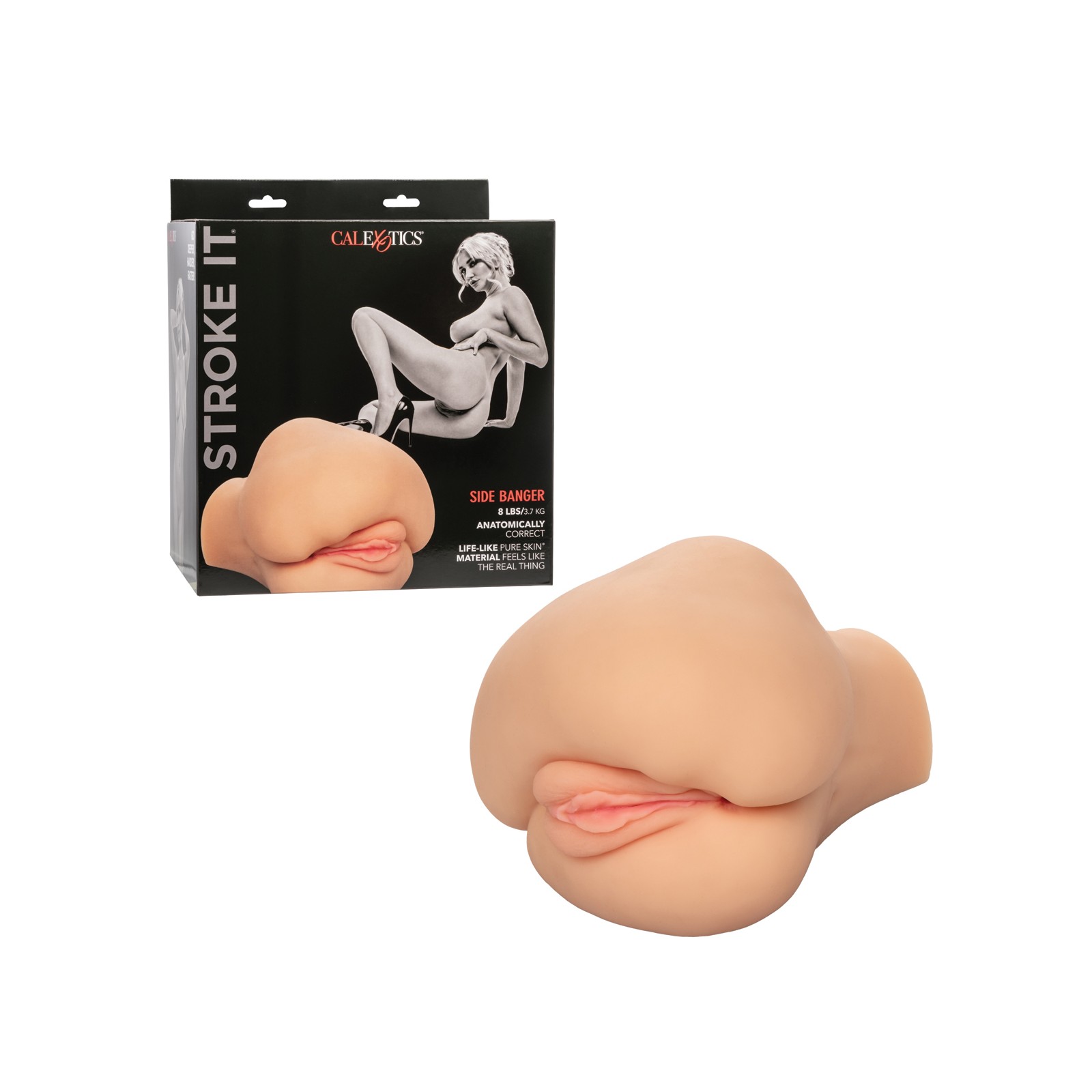 Stroke It Side Banger - Realistic Pleasure Stroker