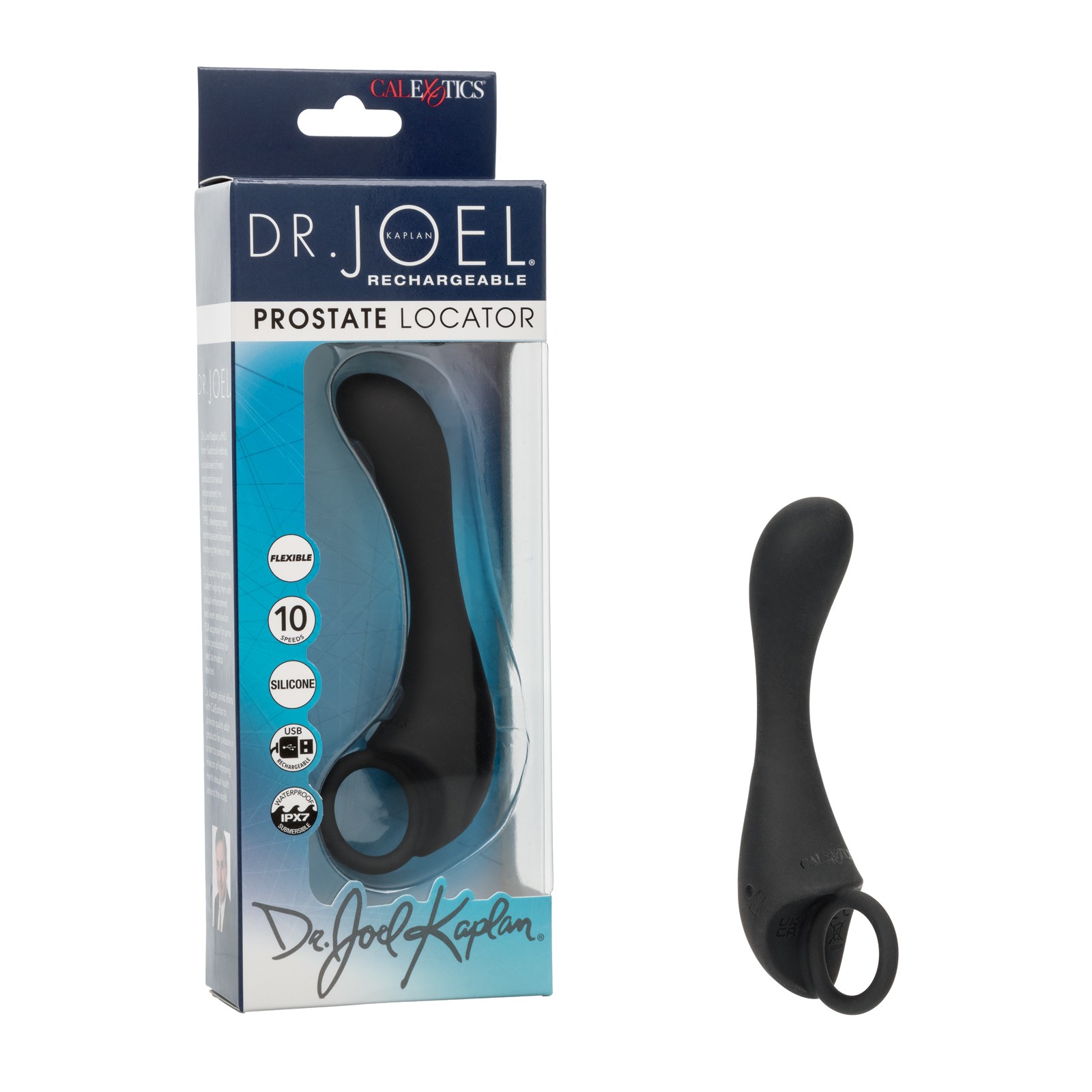 Dr. Joel Kaplan Prostate Locator Rechargeable Black