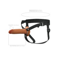 Fantasy X-Tensions Elite 7 Inch Silicone Hollow Strap-on