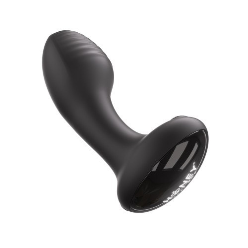 Frenzy Rotating Butt Plug in Black