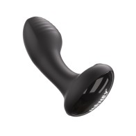 Frenzy Rotating Butt Plug in Black