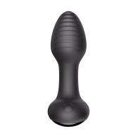 Frenzy Rotating Butt Plug in Black