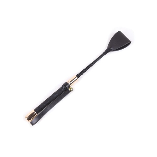 Plesur 12 Inch Riding Crop Black